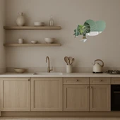 Zarif Kadın Şapkası Tasarımlı  Aynalı Tablo thumbnail 3