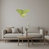 Butterfly 19 Dekoratif Altın Aynalı Tablo thumbnail 1