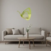 Renkli Kelebek  Dekoratif Altın Aynalı Tablo thumbnail 1