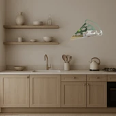 Minimalist Pizza Dekoratif Aynalı Tablo thumbnail 2