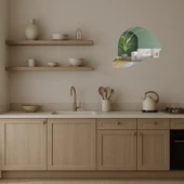 Güvenlik Kasklı Çocuk Dekoratif Aynalı Tablo thumbnail 3