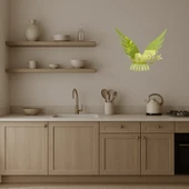 Zeytin Dalı ile Barış Güvercini Dekoratif Duvar Altın Aynalı Tablosu thumbnail 3