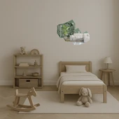 Dolar Yığını Tasarımı İç Mekan Dekoratif Aynalı Tablo thumbnail 4