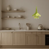 Modern Uçak Tasarımlı Duvar Altın Aynalı Tablosu thumbnail 2