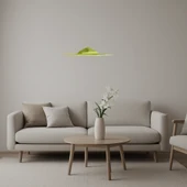 Endüstriyel Uçak Tasarımlı Dekoratif Altın Aynalı Tablo thumbnail 1