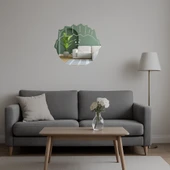 Üzeri Hüzünlü Çocuk Yüzü Dekoratif Aynalı Tablo thumbnail 4