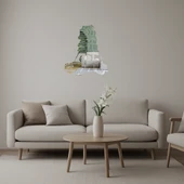 Aile Araba Yolculuğu Dekoratif Aynalı Tablo thumbnail 1