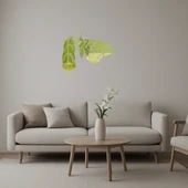 Şık Kelebek Dekor Altın Aynalı Tablo - Model 25 thumbnail 1