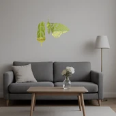 Şık Kelebek Dekor Altın Aynalı Tablo - Model 25 thumbnail 5