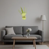 Aloe Vera Bitkisi  Dekoratif Altın Aynalı Tablo thumbnail 5