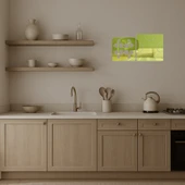 Doğal Dokular  Dekoratif Altın Aynalı Tablo thumbnail 3