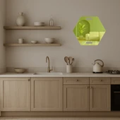 Abstrakt Sanat Dekoratif Altın Aynalı Tablo thumbnail 3