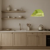 Uyuyan Köpek Dekoratif Altın Aynalı Tablo thumbnail 3