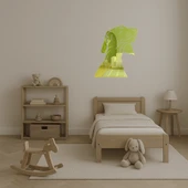 Sevimli Köpek Yüzü  Dekoratif Altın Aynalı Tablo thumbnail 2