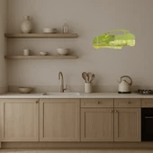 Çağdaş Araba Temalı  Dekoratif Altın Aynalı Tablo thumbnail 3