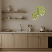 Elegant Çiçek Baskılı Duvar Panosu thumbnail 3