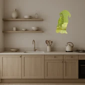 Minik Köpek  Dekoratif Altın Aynalı Tablo thumbnail 4