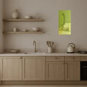 Çiçek Motifli Dekoratif Altın Aynalı Tablo thumbnail 3