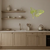 Zarif Kelebek  Altın Aynalı Tablo thumbnail 3