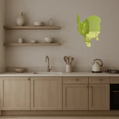 Sevimli Köpek Dekoratif Altın Aynalı Tablo thumbnail 4