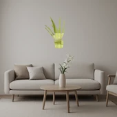 Aloe Vera Bitkisi  Dekoratif Altın Aynalı Tablo thumbnail 1