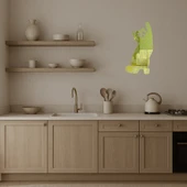 Oynayan Sevimli Kedi Altın Aynalı Tablosu thumbnail 4