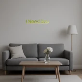 I Need You Romantik  Altın Aynalı Tablo thumbnail 5