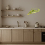 Pizza Dilimi  Dekoratif Altın Aynalı Tablo thumbnail 3