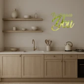 Sana Bağımlıyım Dekoratif Duvar Altın Aynalı Tablosu thumbnail 2