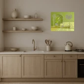 Sebze Koleksiyonu Temalı Dekoratif  Altın Aynalı Tablo thumbnail 3