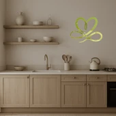 Kalp ve Sonsuzluk Dekoratif Altın Aynalı Tablo thumbnail 3