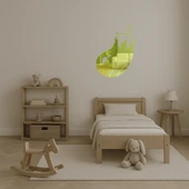 Brokoli Tasarımlı İç Mekan Altın Aynalı Tablosu thumbnail 4