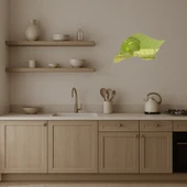 Sanatsal Deniz Kabukları Desenli Altın Aynalı Tablo thumbnail 2