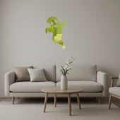 Eğlenceli Hayalet Figürlü  Duvar Altın Aynalı Tablosu thumbnail 1