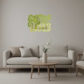 Sana Bağımlıyım Yazılı Altın Aynalı Tablo thumbnail 1