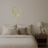 Minimalist Aşk Yazılı  Duvar Altın Aynalı Tablosu thumbnail 2