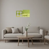 Doğa Temalı Dekoratif Altın Aynalı Tablo thumbnail 1