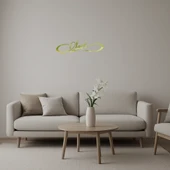 Sonsuz Aşk  Dekoratif Altın Aynalı Tablo thumbnail 1