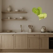 Kalp Desenli  Romantik Dekor Altın Aynalı Tablo thumbnail 3