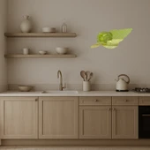 Sanatsal Deniz Kabukları Motifli  Altın Aynalı Tablo thumbnail 3