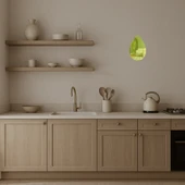 Damla Desenli Dekoratif Altın Aynalı Tablo thumbnail 3