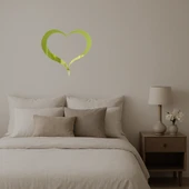 Romantik  Çift Motifli Dekoratif Altın Aynalı Tablo thumbnail 2