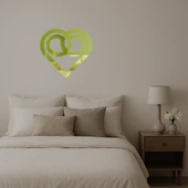 Aşk ve Doğa Temalı  Duvar Altın Aynalı Tablosu thumbnail 2