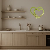 Modern Kalp Tasarımlı  İç Mekan Dekoru thumbnail 2