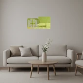 Minimalist Tasarımlı  Duvar Altın Aynalı Tablosu thumbnail 1