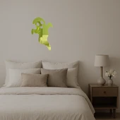 Eğlenceli Hayalet Figürlü  Duvar Altın Aynalı Tablosu thumbnail 3