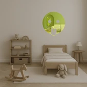 Dil Çıkartan Emoji Altın Aynalı Tablosu thumbnail 4