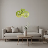 Romantik Çift Emoji  Dekoratif Altın Aynalı Tablo thumbnail 1