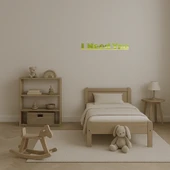 I Need You Zarif  Altın Aynalı Tablo thumbnail 4