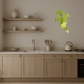 Eğlenceli Hayalet Figürlü  Duvar Altın Aynalı Tablosu thumbnail 4